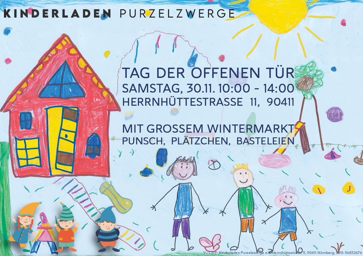 Tag der offenen Tür mit großem Wintermarkt